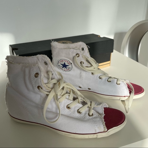 Vintage open toe converse sneakers - Picture 3 of 6
